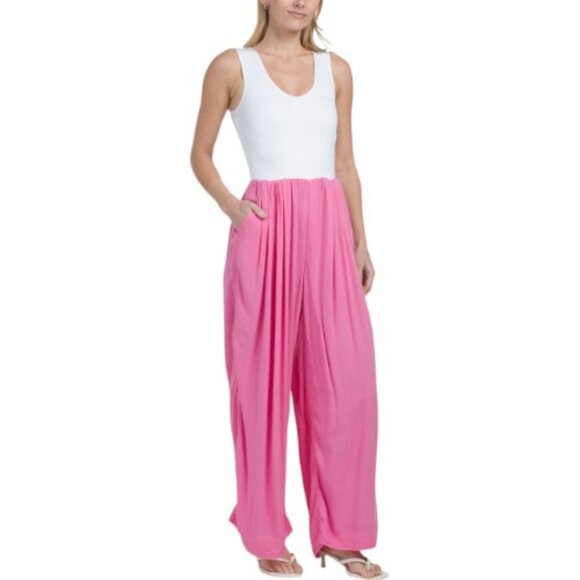 Hunter & Brown Pants - HUNTER & BROWN Ponte Top Jumpsuit